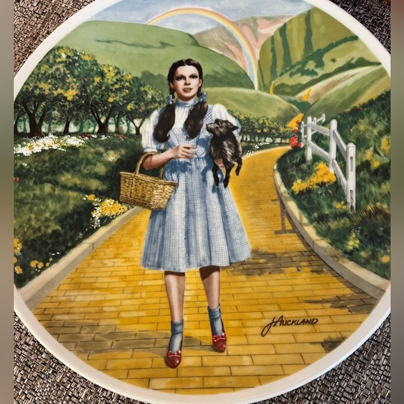 ❣️Knowles Wizard Of Oz -Over the Rainbow Limited Edition Collectors Plate❣️ - Picture 2 of 4